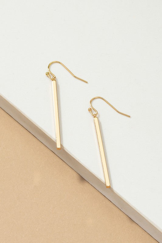 Match Stick Earrings (Multiple Colors)