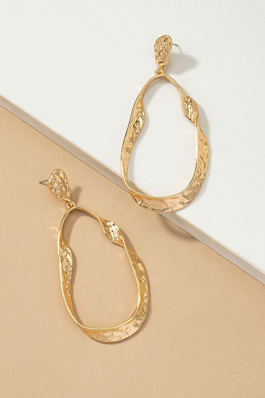 Statement Twisted Earrings