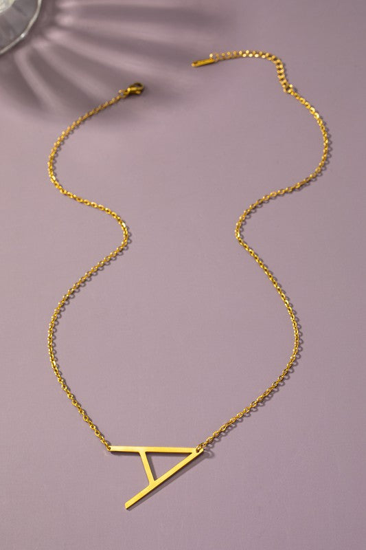 Initials Only Necklace