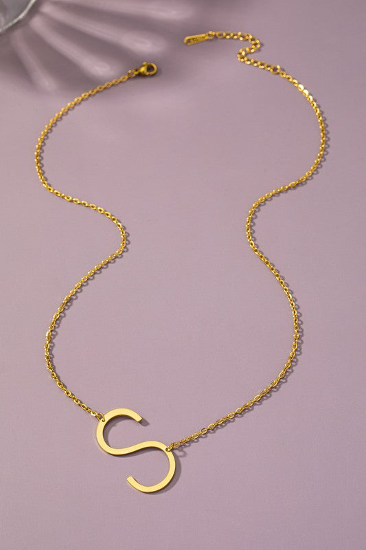 Initials Only Necklace