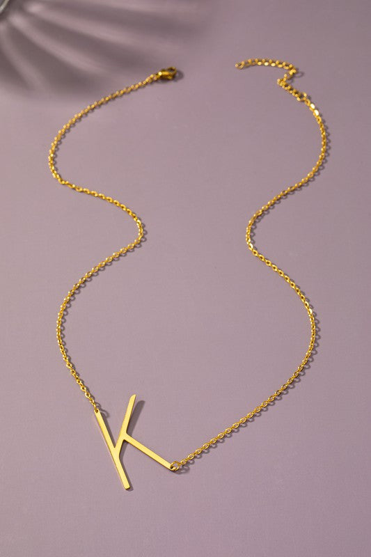 Initials Only Necklace