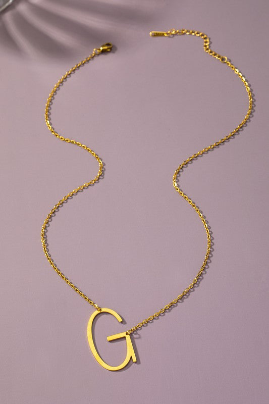 Initials Only Necklace