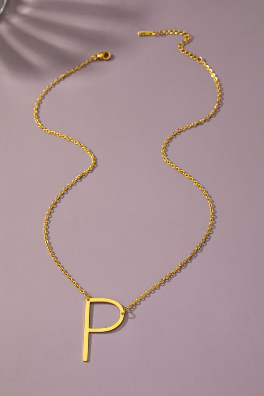 Initials Only Necklace