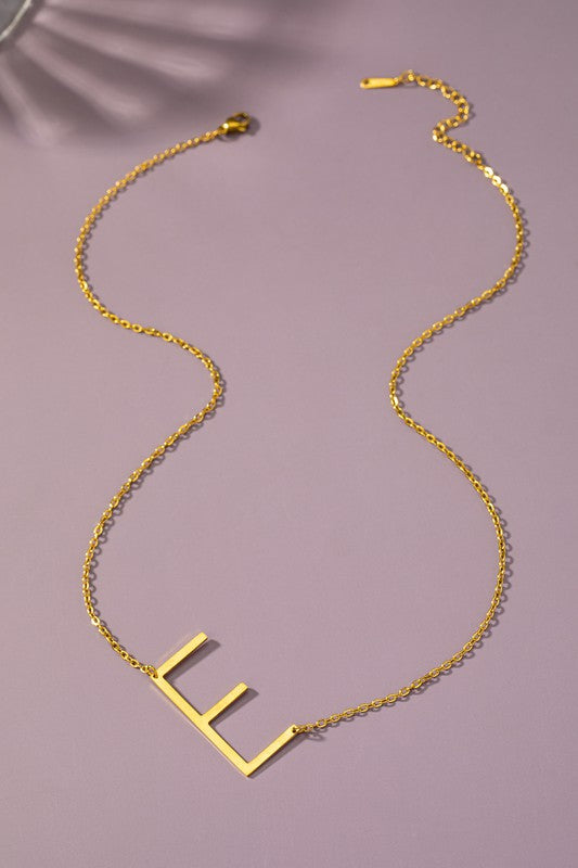 Initials Only Necklace