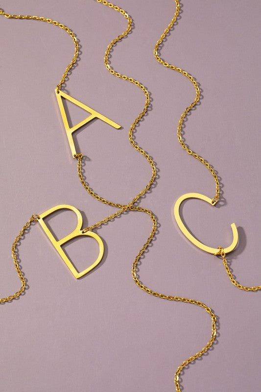 Initials Only Necklace