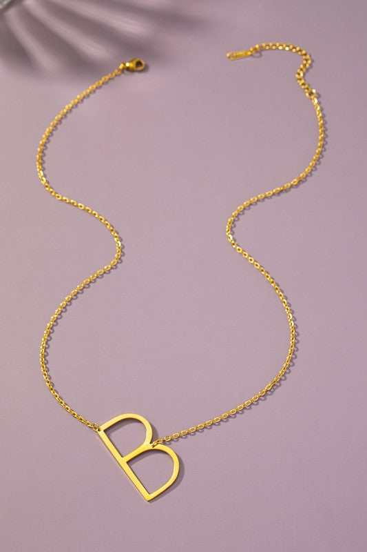 Initials Only Necklace