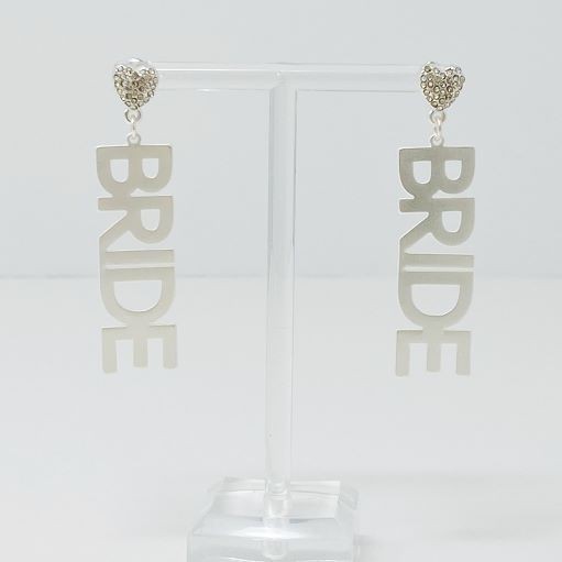 Say I Do Bride Earrings (Multiple Colors)