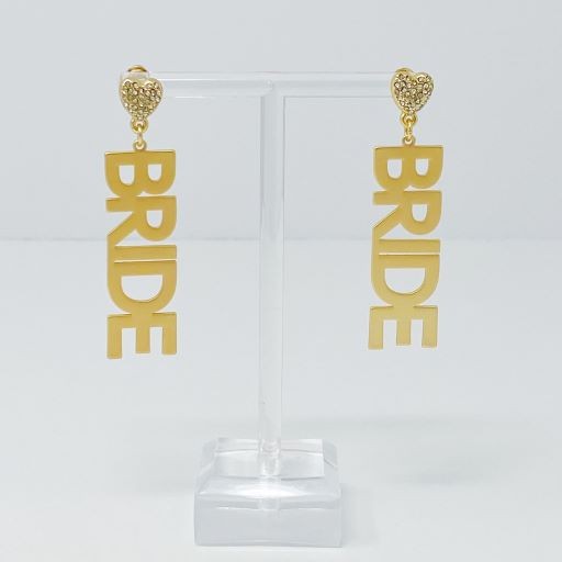 Say I Do Bride Earrings (Multiple Colors)